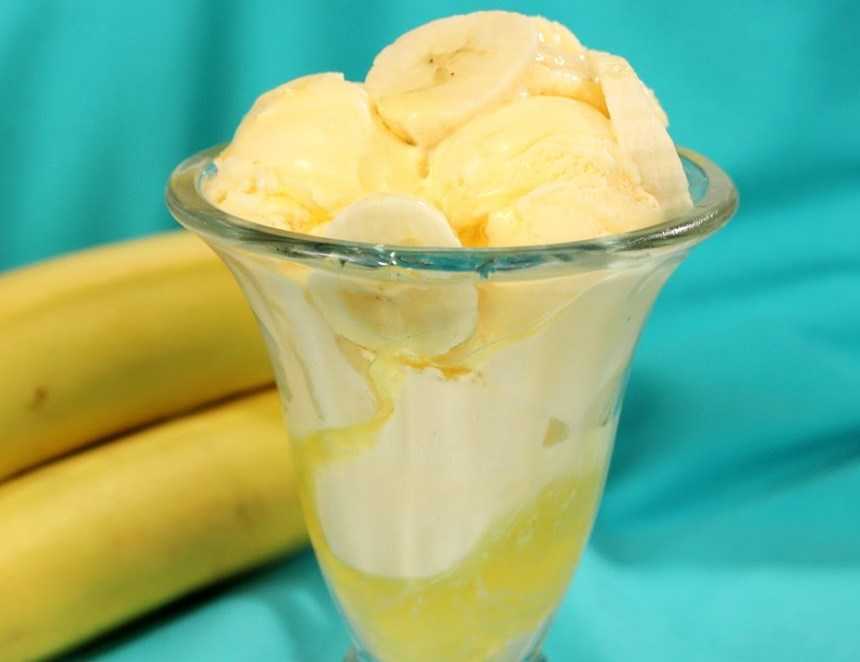 Рецепт десерт из банана с медом
