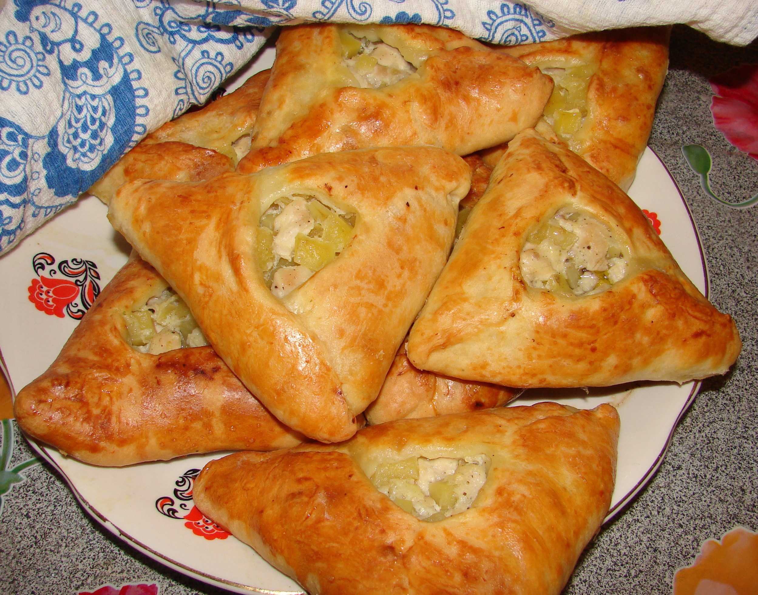 Татарский эчпочмак с мясом и картошкой рецепт с фото