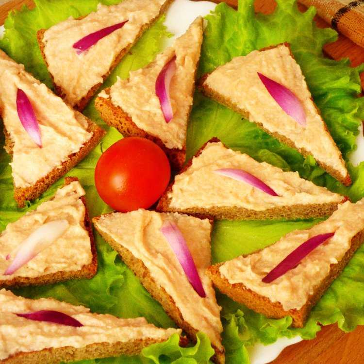 Бутерброды И Икрой Трески