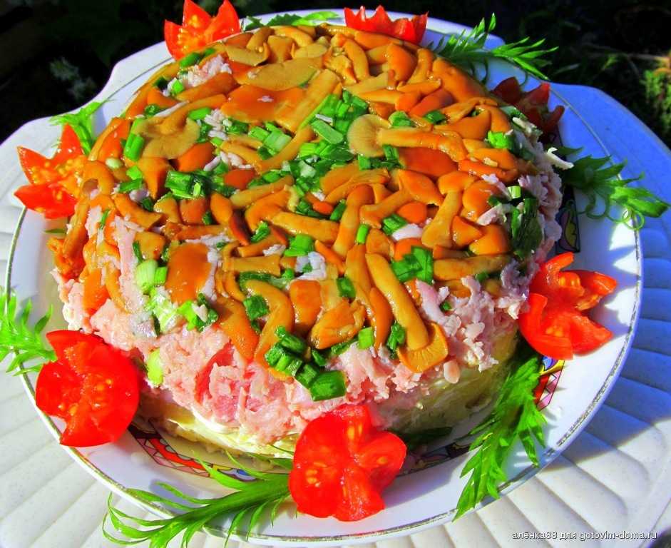 Праздничный салат фото рецепт фото