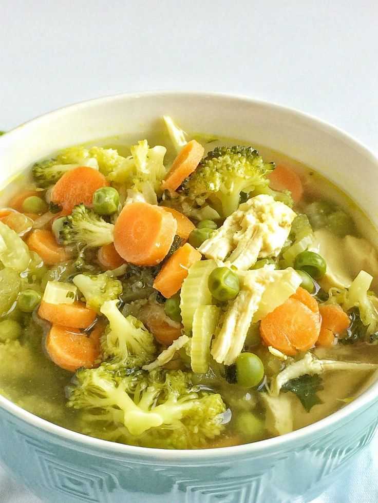 Рецепты простых и вкусных диетических овощных супов