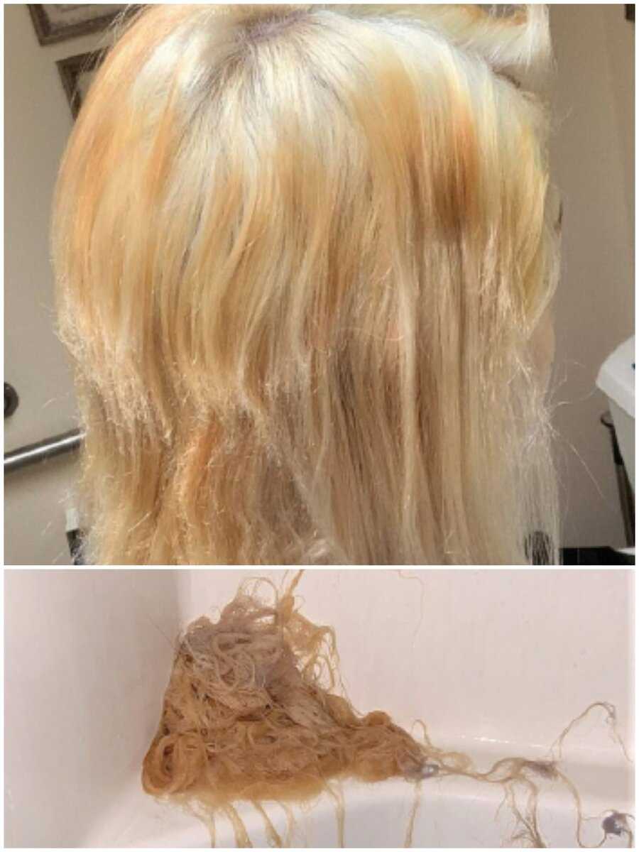 Могут ли волосы потемнеть после осветления