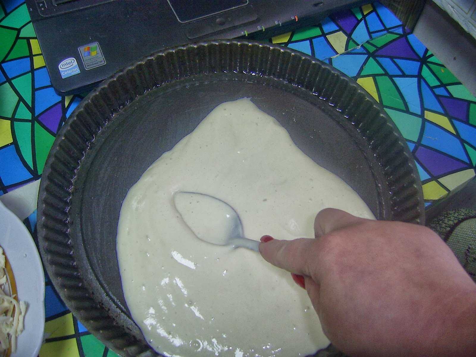 тесто на пиццу сметана майонез яйцо мука в духовке фото 43