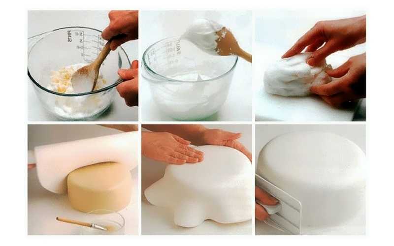 Как сделать мастику для торта в домашних условиях: приготовление украшений