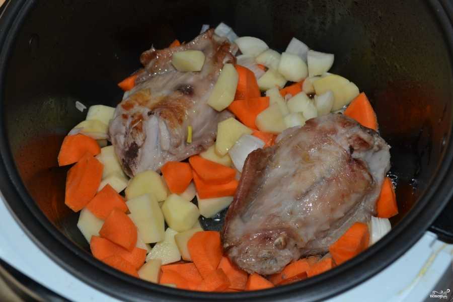 Как приготовить телятина с картошкой в мультиварке