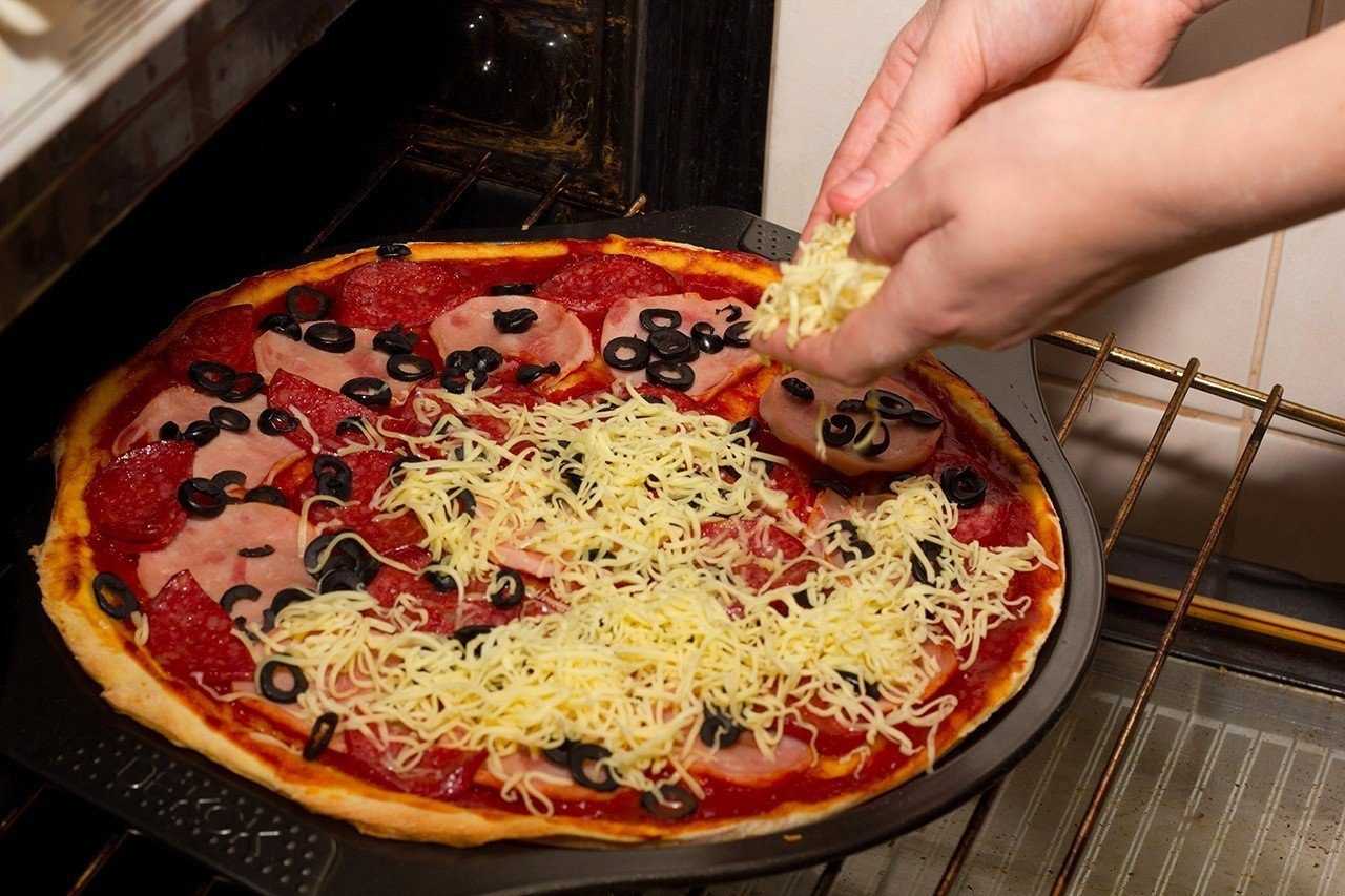 рецепты приготовления пиццы с сыром фото 70