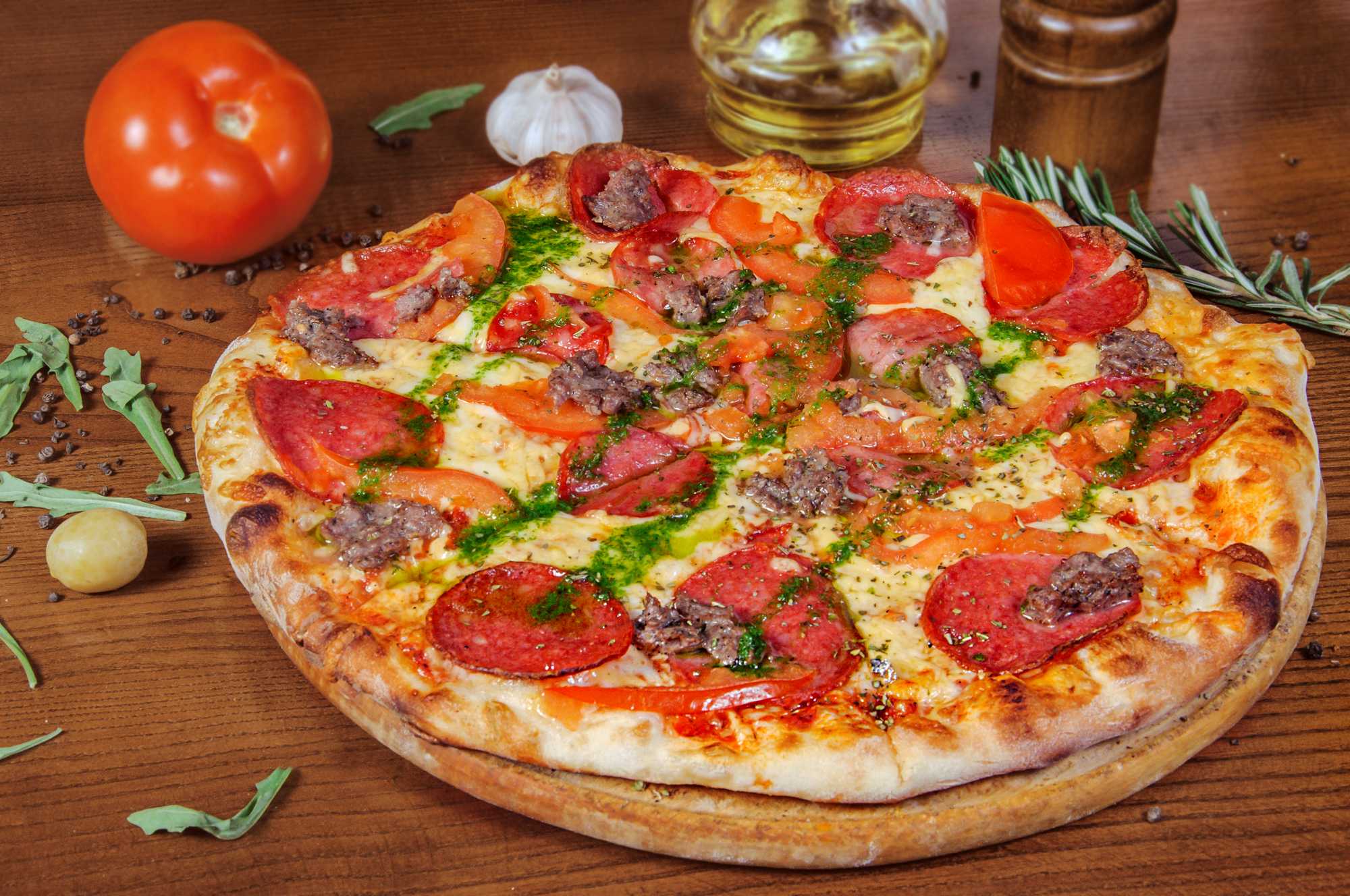 пицца рецепт мясная итальянская фото 16
