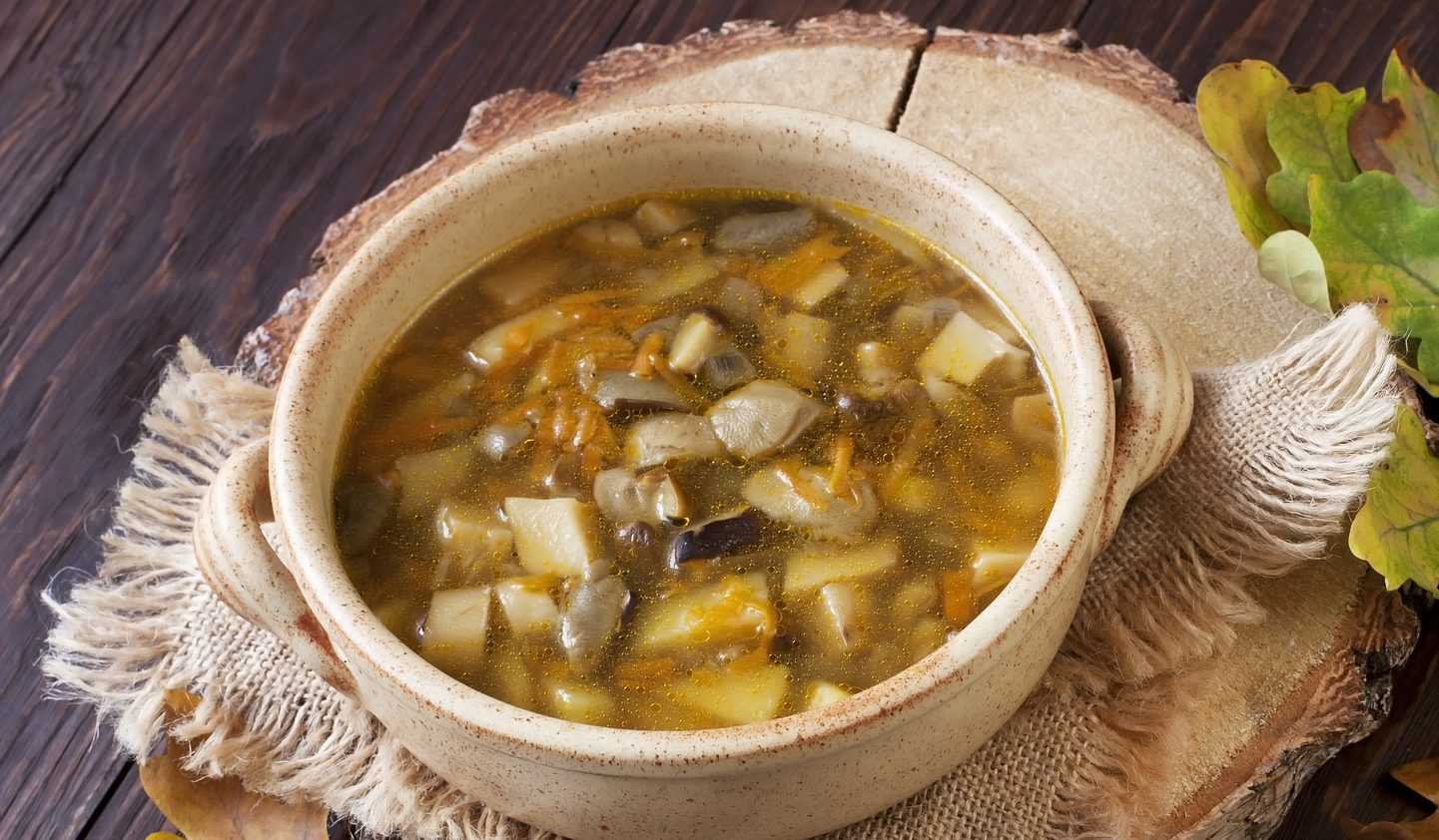 5 лучших рецептов супа из сушеных грибов и картофеля