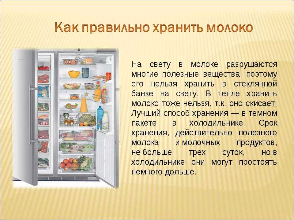 Хранение продуктов презентация