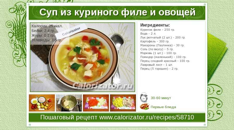 Рецепты овощных супов для диеты и похудения - allslim.ru