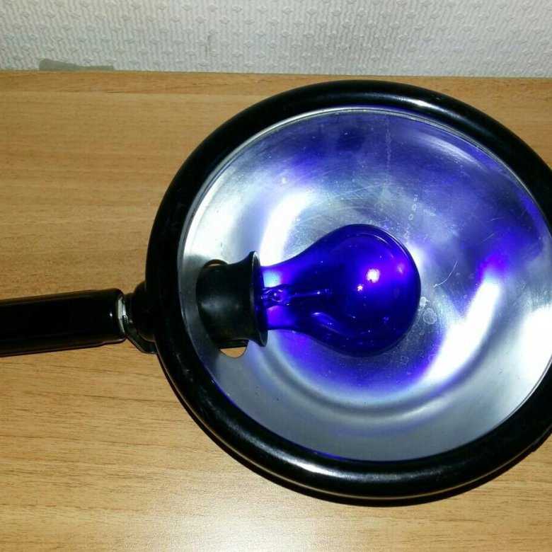 Как пользоваться и что лечит синяя лампа для прогревания?